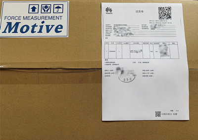 華為公司采購一諾推拉力計及電動立式機(jī)臺